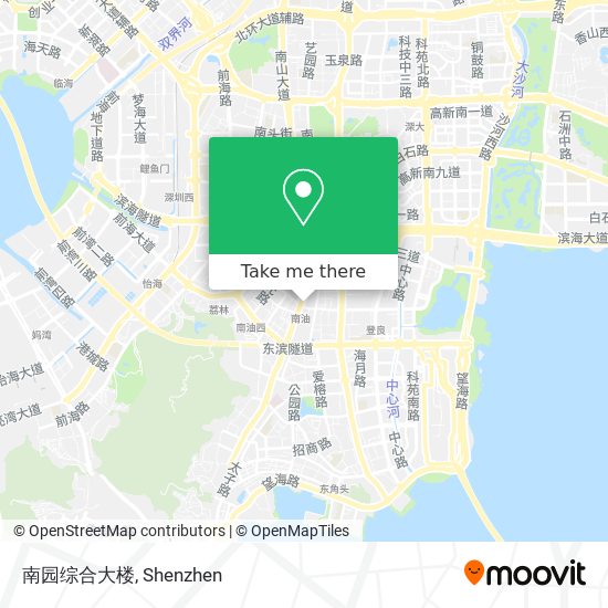 南园综合大楼 map