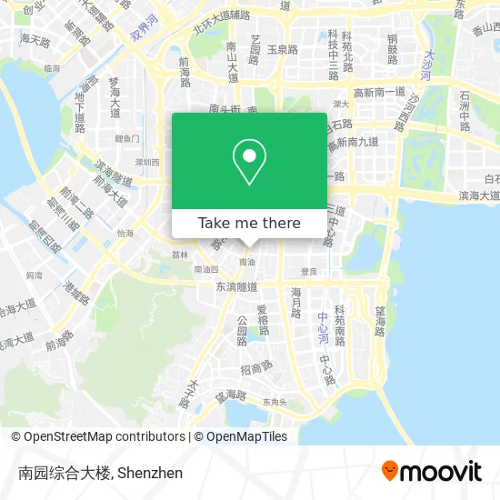 南园综合大楼 map