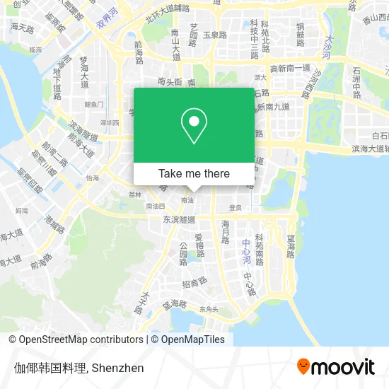 伽倻韩国料理 map