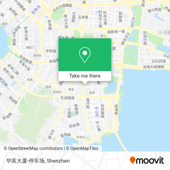 华英大厦-停车场 map