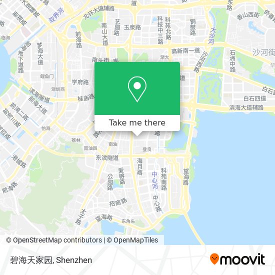 碧海天家园 map
