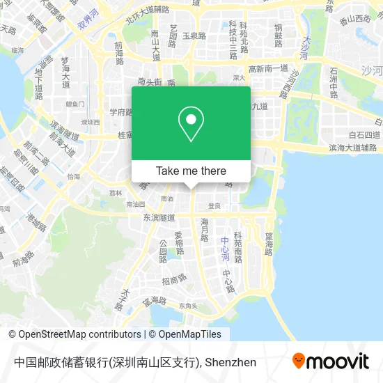 中国邮政储蓄银行(深圳南山区支行) map