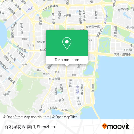 保利城花园-南门 map