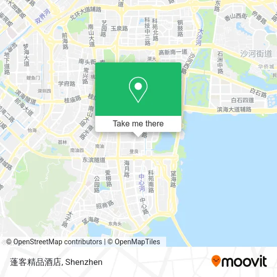 蓬客精品酒店 map