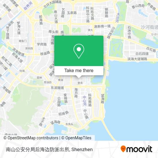 南山公安分局后海边防派出所 map
