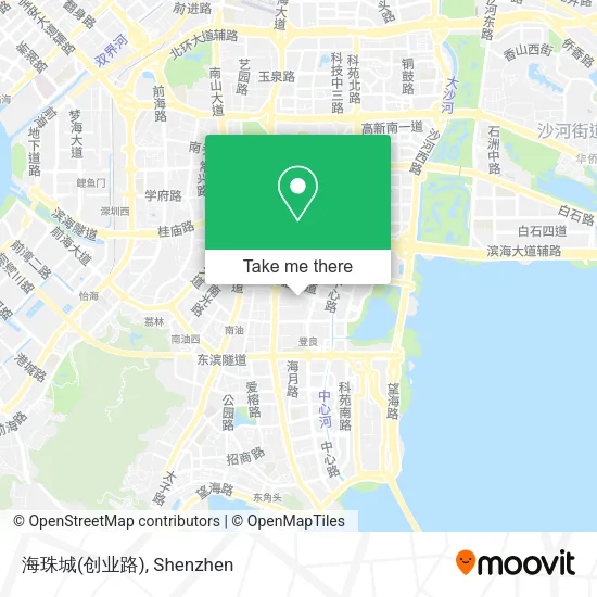 海珠城(创业路) map