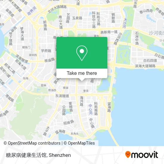 糖尿病健康生活馆 map