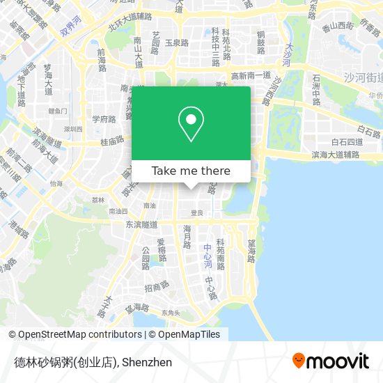 德林砂锅粥(创业店) map