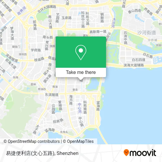 易捷便利店(文心五路) map