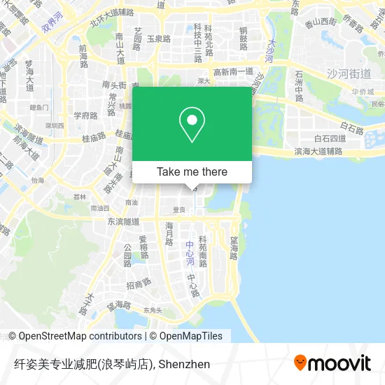 纤姿美专业减肥(浪琴屿店) map