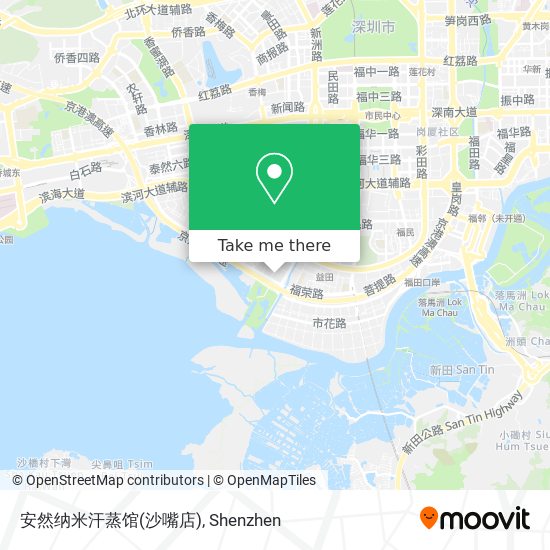 安然纳米汗蒸馆(沙嘴店) map