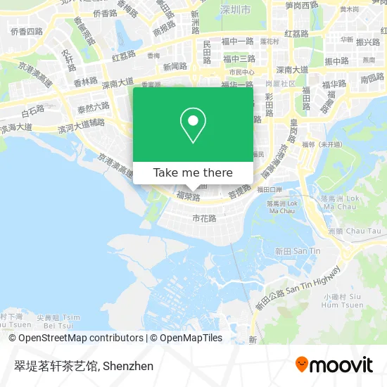 翠堤茗轩茶艺馆 map