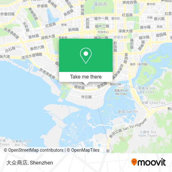 大众商店 map