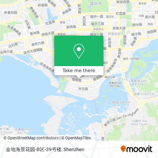 金地海景花园-B区-39号楼 map