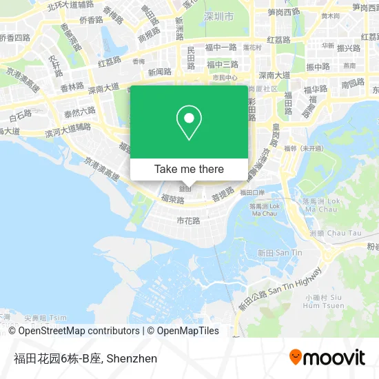 福田花园6栋-B座 map