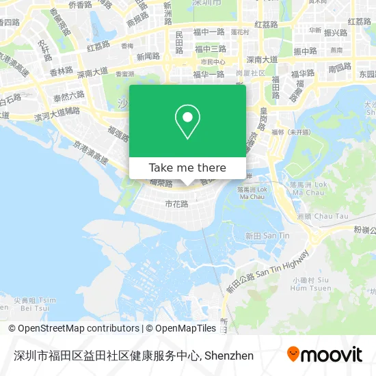 深圳市福田区益田社区健康服务中心 map