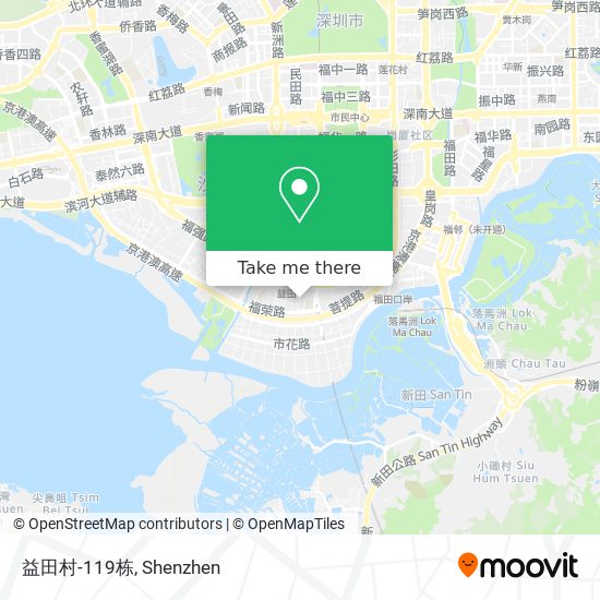 益田村-119栋 map