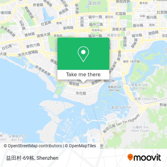 益田村-69栋 map