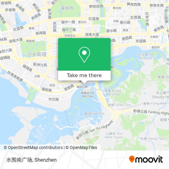 水围南广场 map