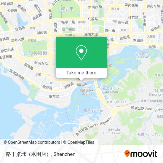 路丰桌球（水围店） map