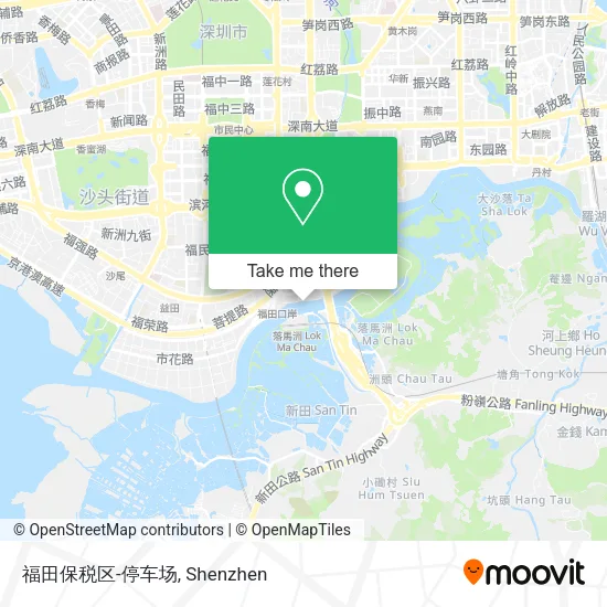 福田保税区-停车场 map