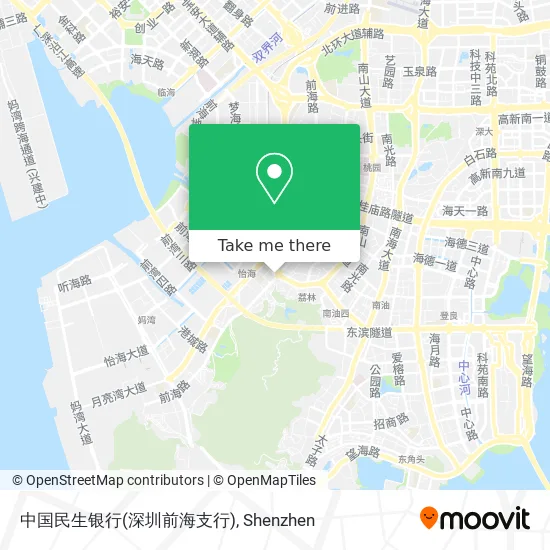 中国民生银行(深圳前海支行) map