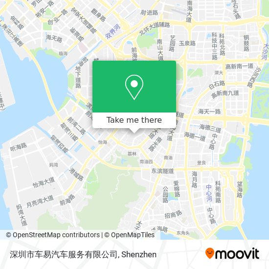 深圳市车易汽车服务有限公司 map