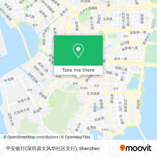 平安银行(深圳鼎太风华社区支行) map