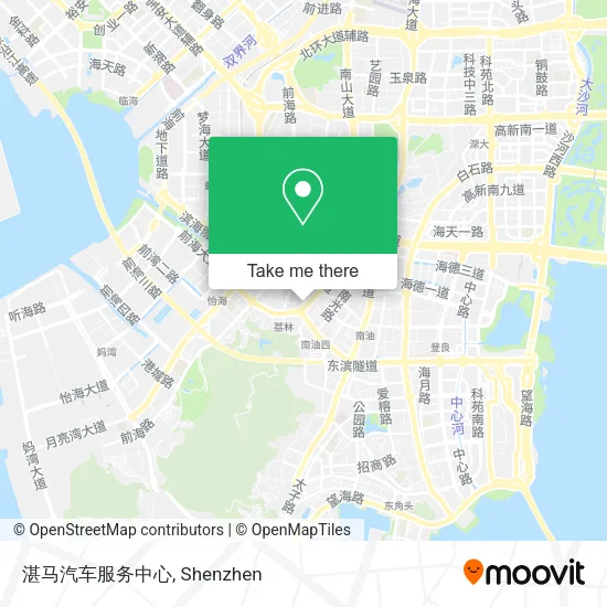 湛马汽车服务中心 map