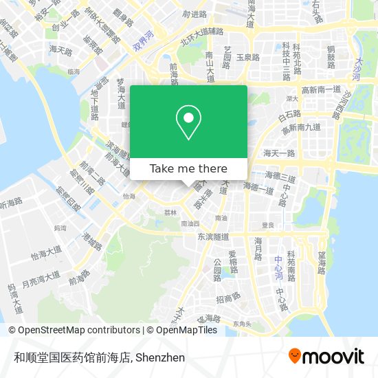 和顺堂国医药馆前海店 map