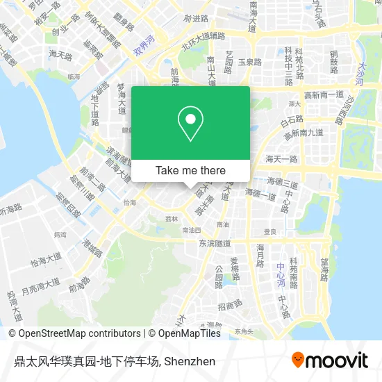 鼎太风华璞真园-地下停车场 map