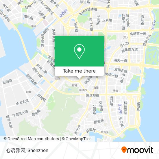 心语雅园 map
