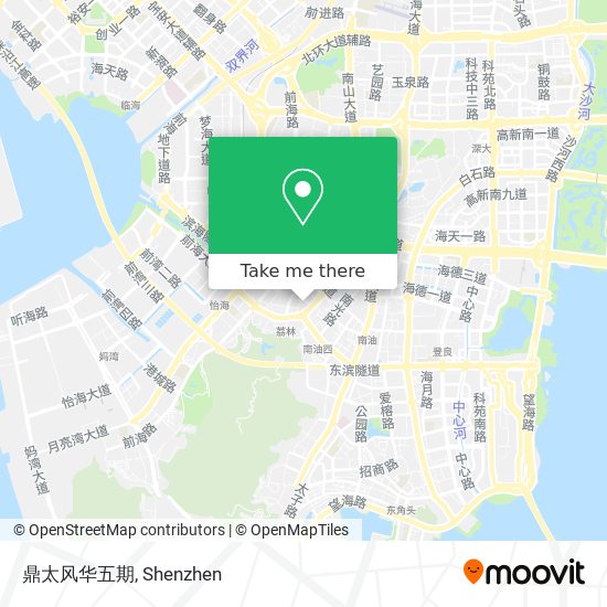 鼎太风华五期 map