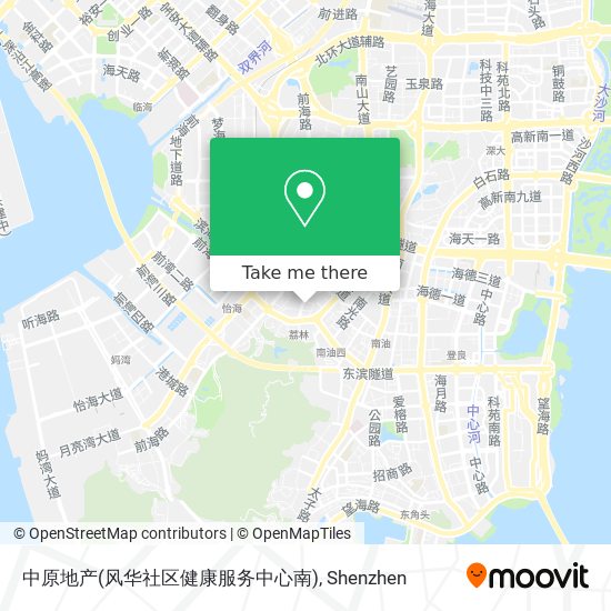 中原地产(风华社区健康服务中心南) map