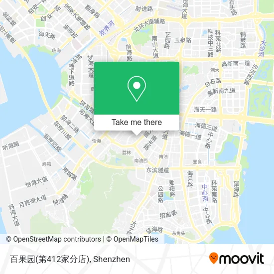 百果园(第412家分店) map