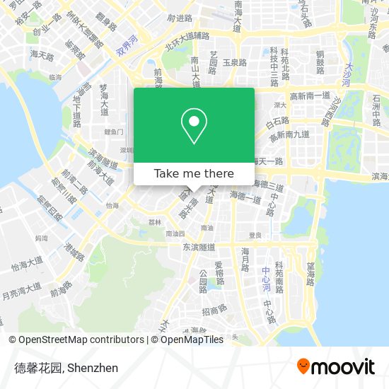 德馨花园 map