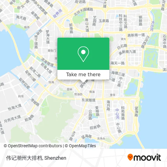 伟记潮州大排档 map