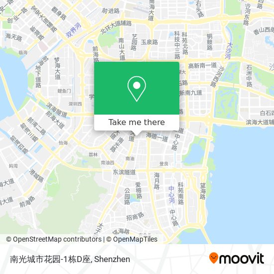 南光城市花园-1栋D座 map