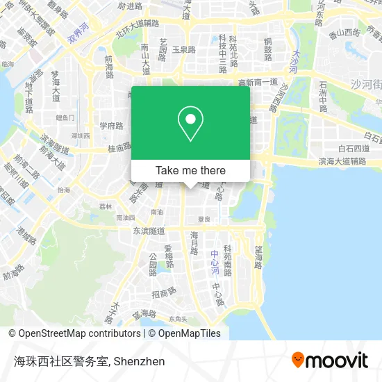 海珠西社区警务室 map