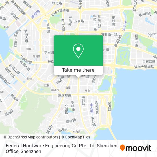 Federal Hardware Engineering Co Pte Ltd. Shenzhen Office map