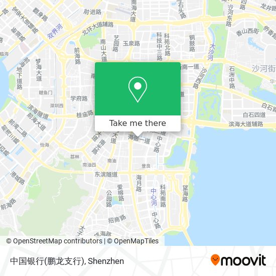 中国银行(鹏龙支行) map