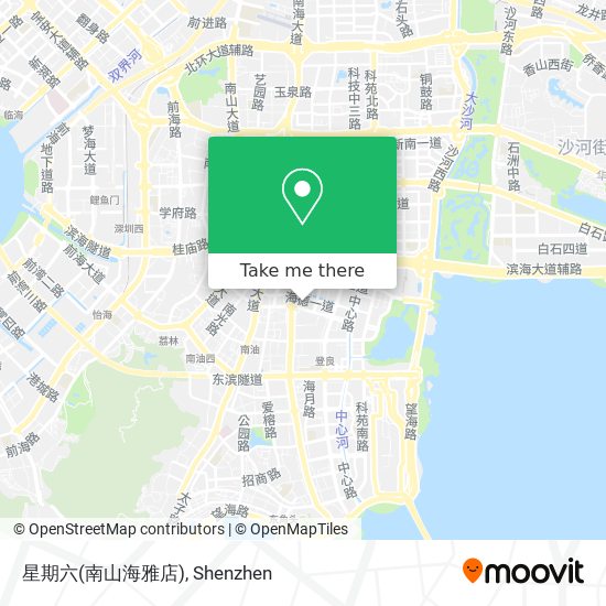 星期六(南山海雅店) map