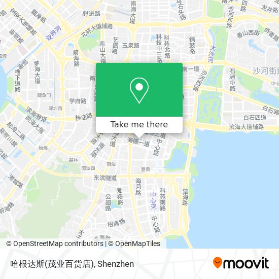 哈根达斯(茂业百货店) map