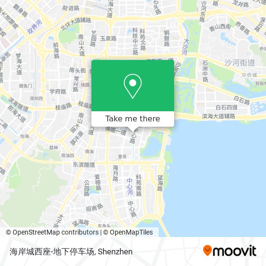 海岸城西座-地下停车场 map
