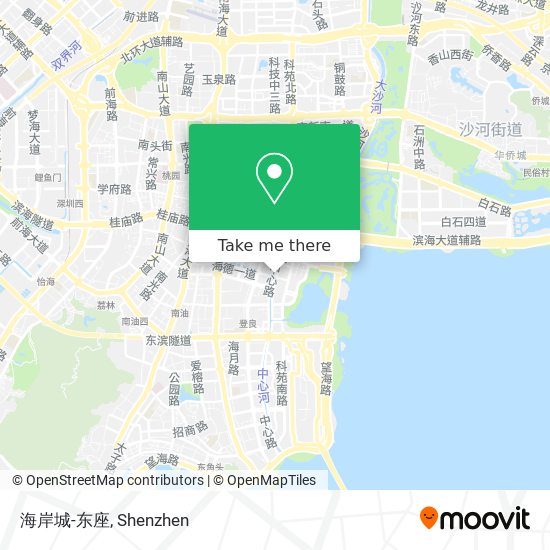 海岸城-东座 map