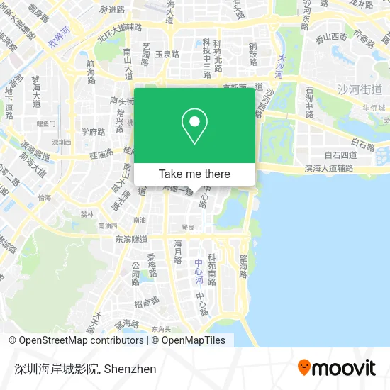 深圳海岸城影院 map