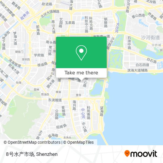 8号水产市场 map