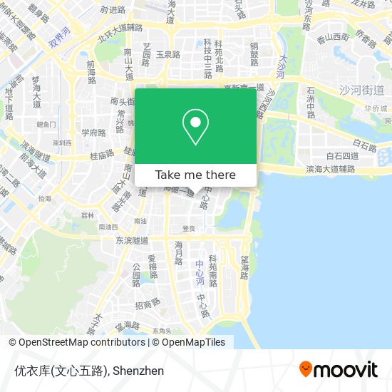 优衣库(文心五路) map