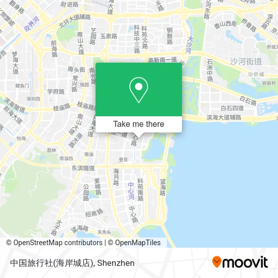 中国旅行社(海岸城店) map
