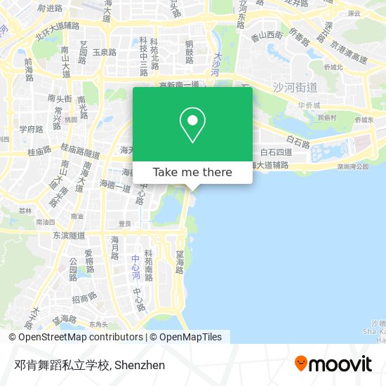 邓肯舞蹈私立学校 map